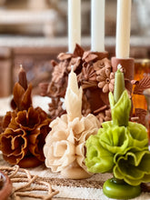 Load image into Gallery viewer, Oaxaca floral candle color green